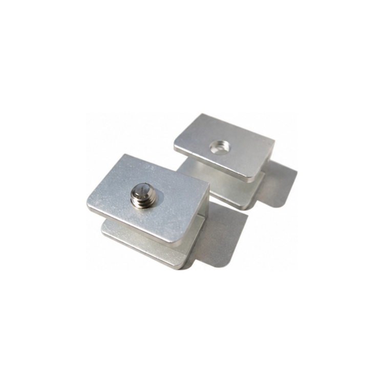 Custom Stainless Steel Glass Clamp Blocks