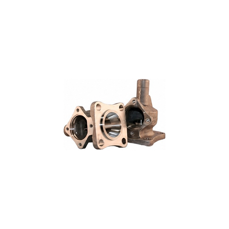 Precision Machined Bronze Pump Housing