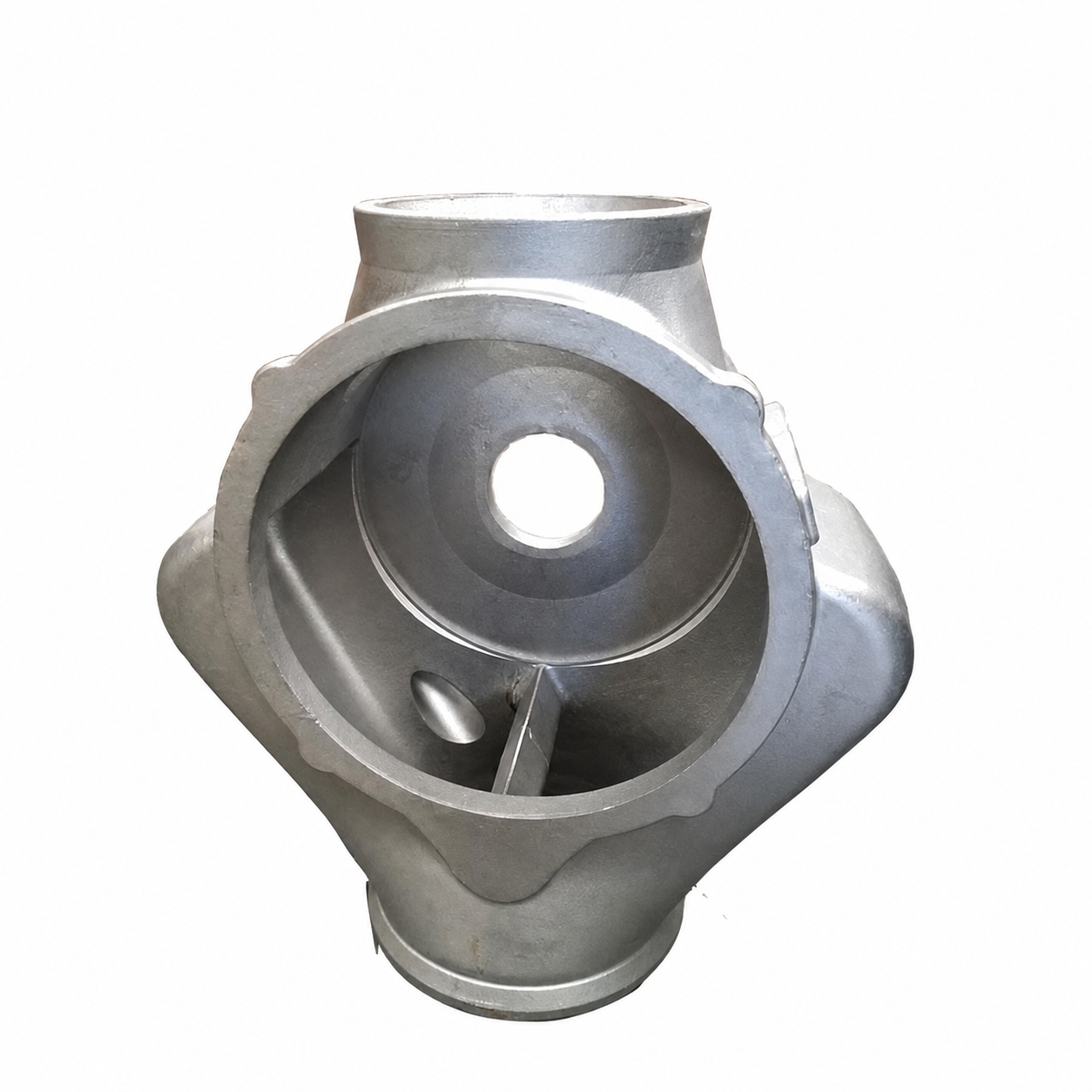 Stainless Steel Three-Way Pump Housing Casting manufacturer and supplier - Sanjack